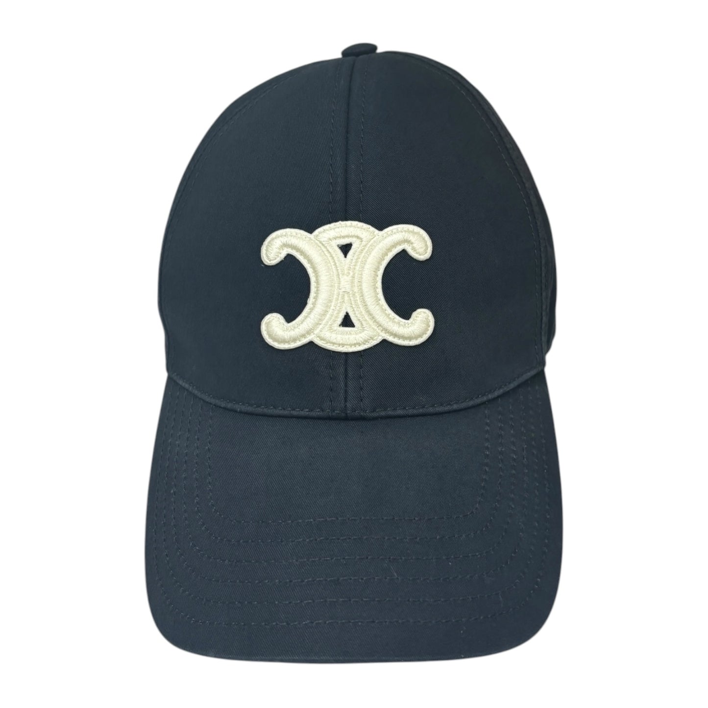 CELINE Cap 2AUT6969P 38N0 Triomphe Baseball Black