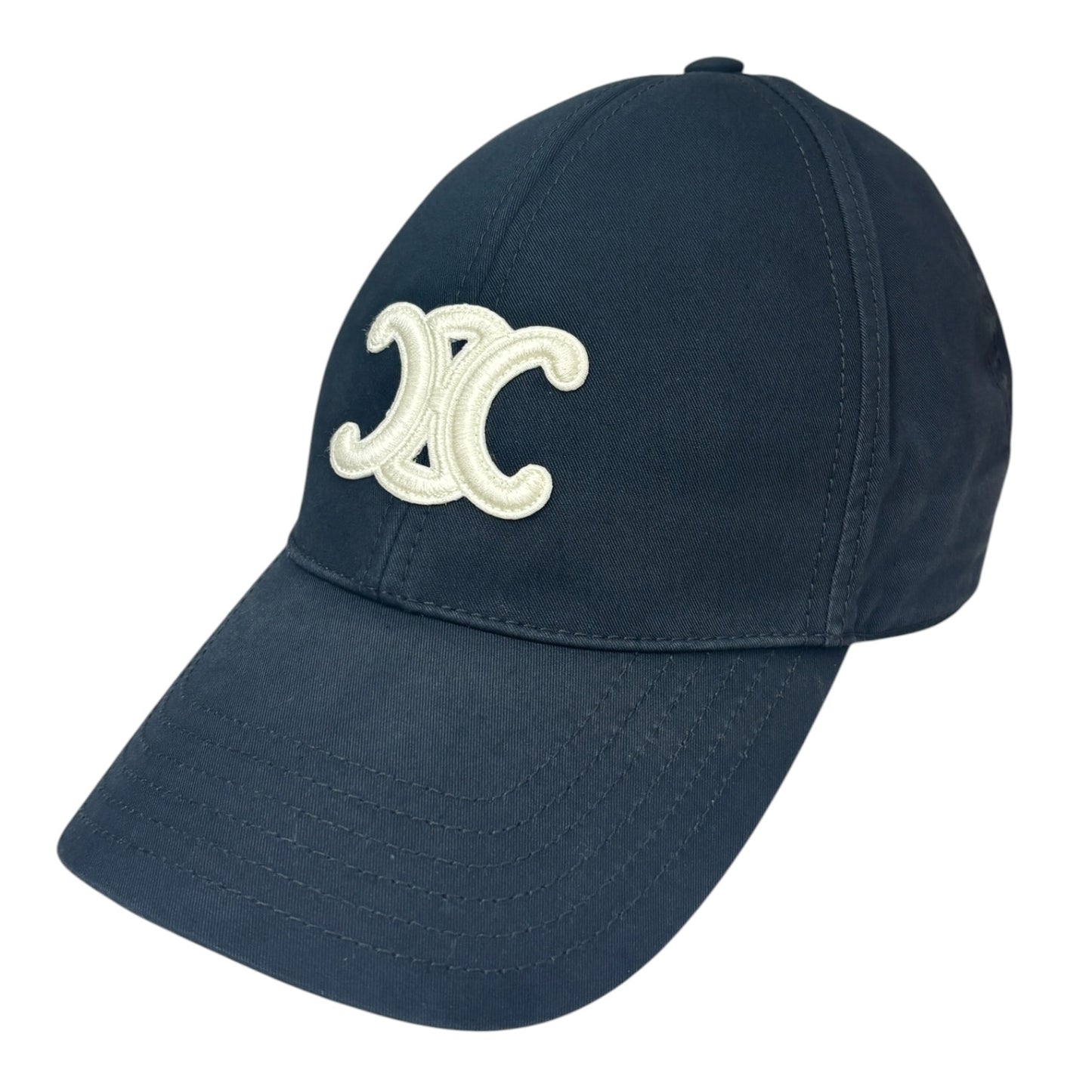 CELINE Cap 2AUT6969P 38N0 Triomphe Baseball Black
