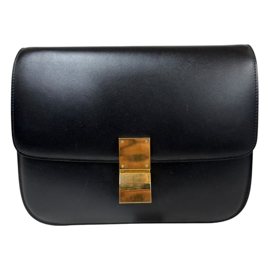 CELINE Shoulder Bag F-DM-100* Classic Box Black