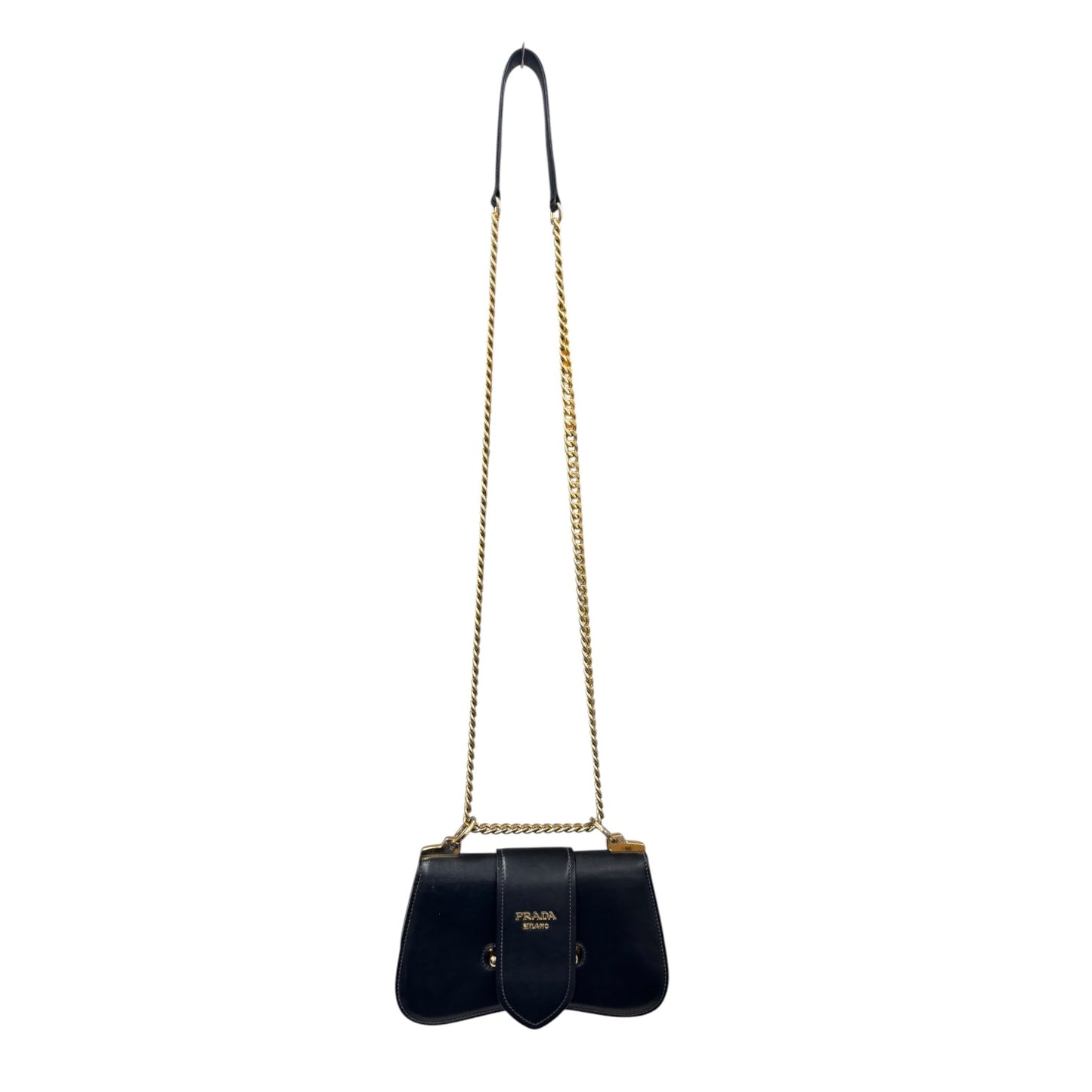 PRADA Shoulder Bag  Sidonie 165 Black