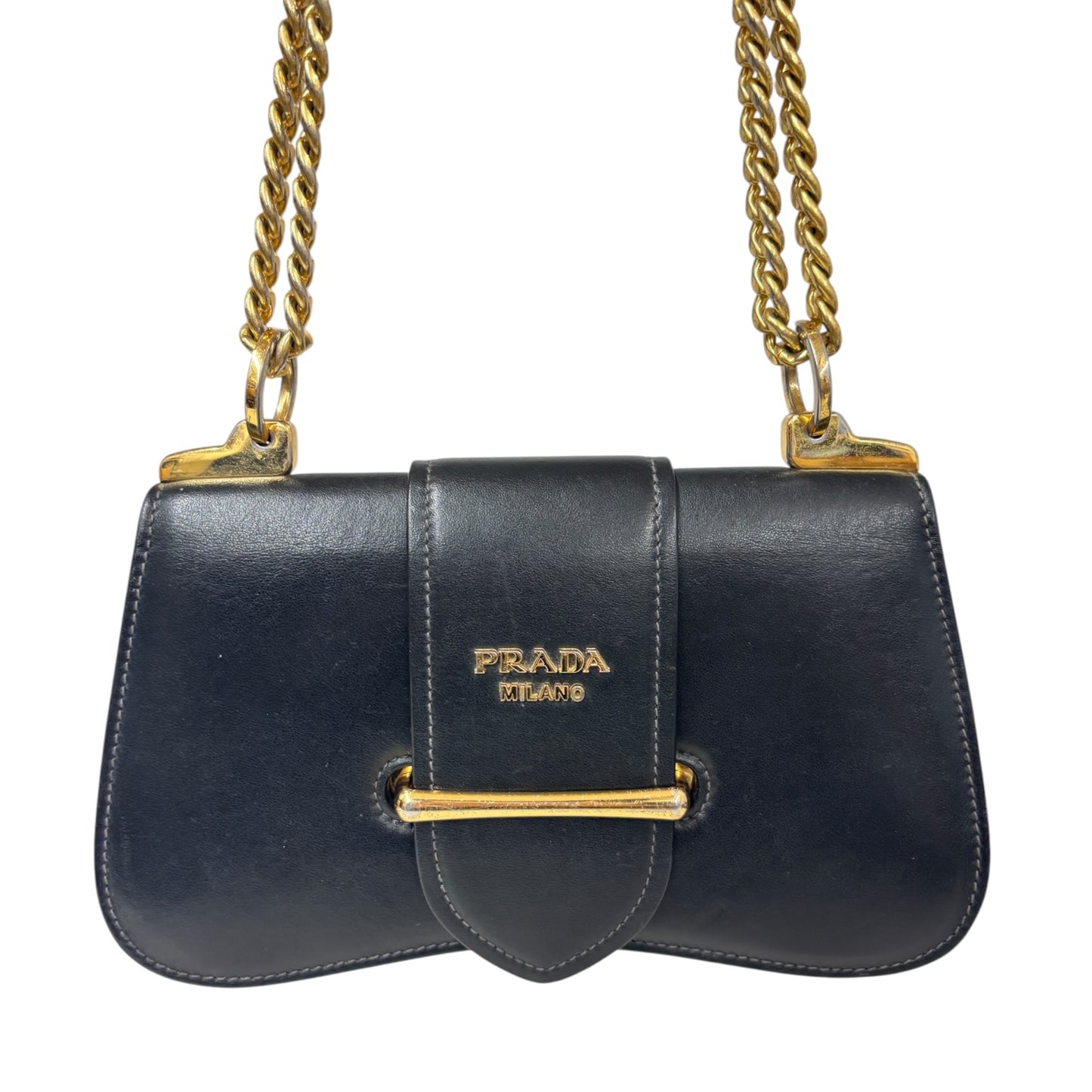 PRADA Shoulder Bag  Sidonie 165 Black