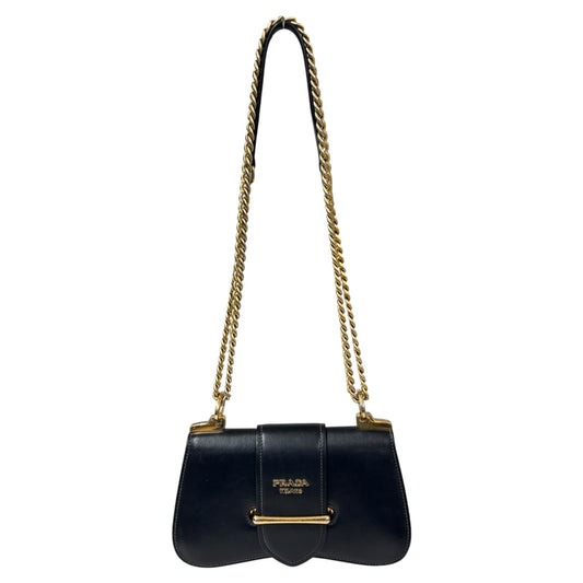PRADA Shoulder Bag  Sidonie 165 Black