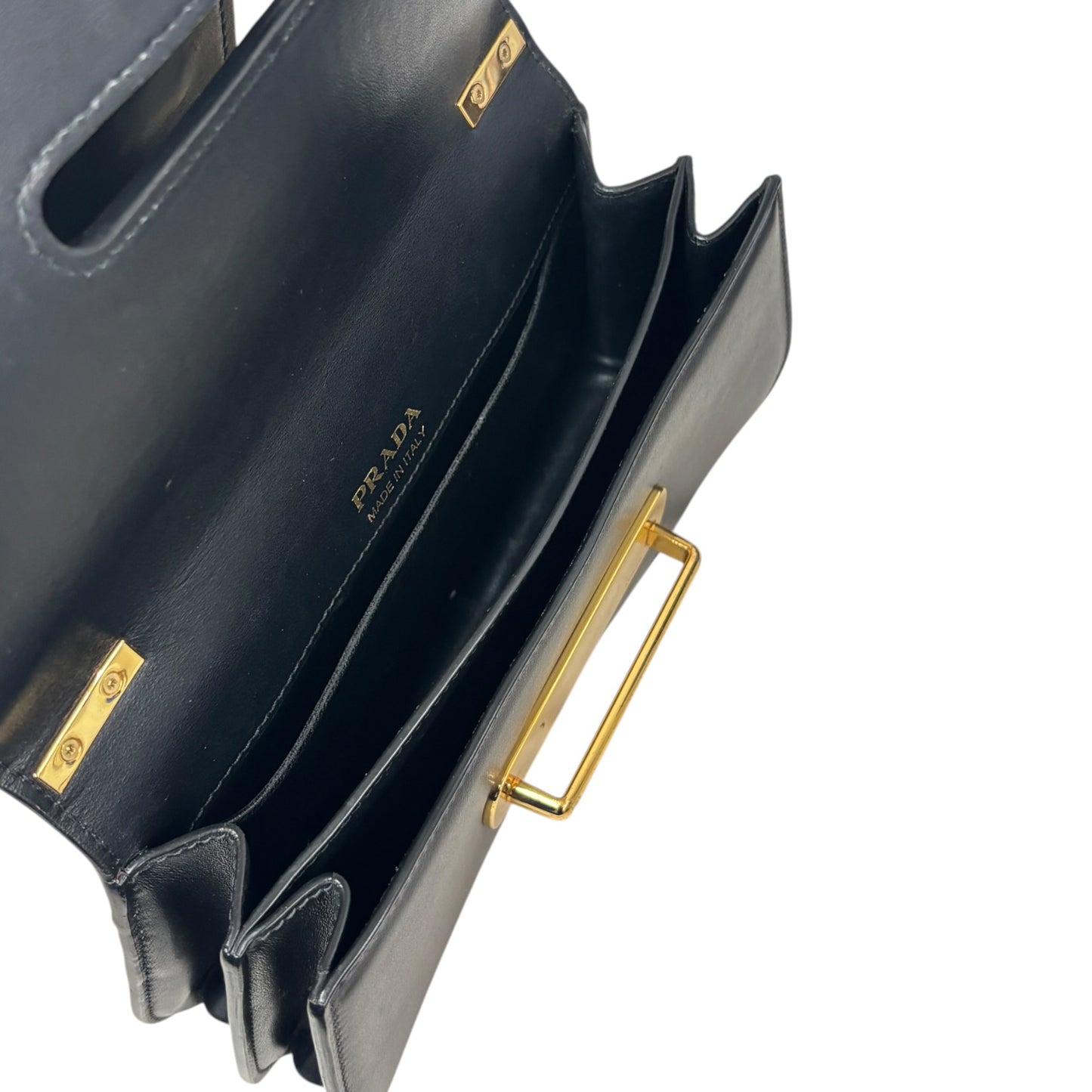 PRADA Shoulder Bag  Sidonie 165 Black