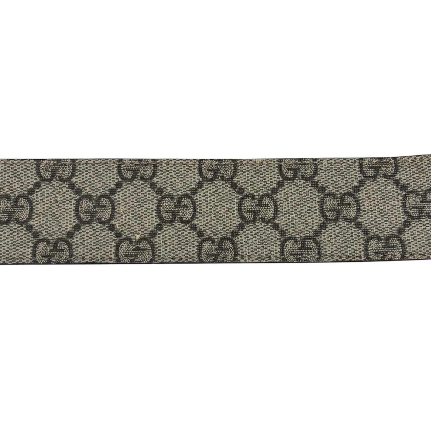GUCCI Belt Gray Scratch 411924