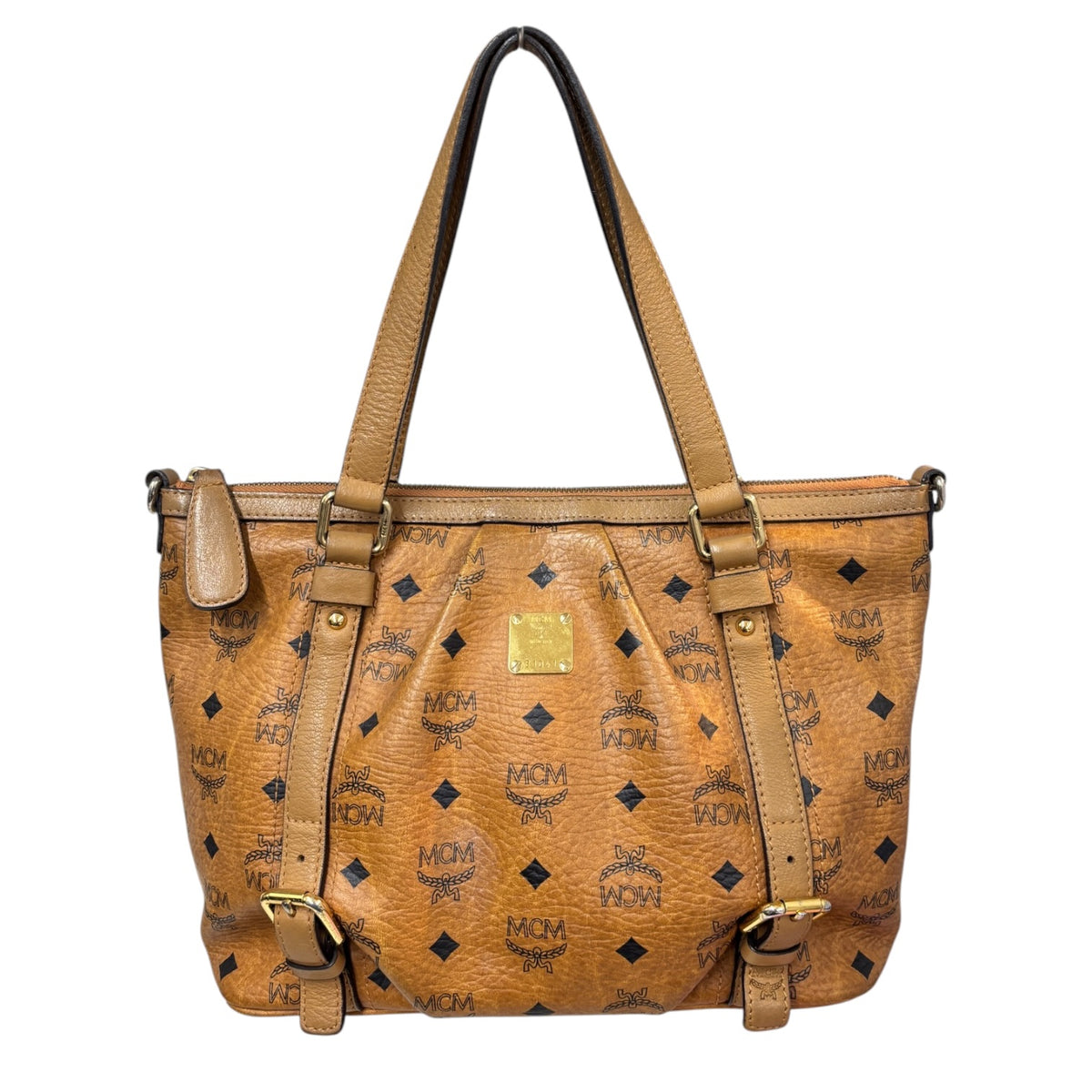 MCM 2 Way Bag 10071104 Brown