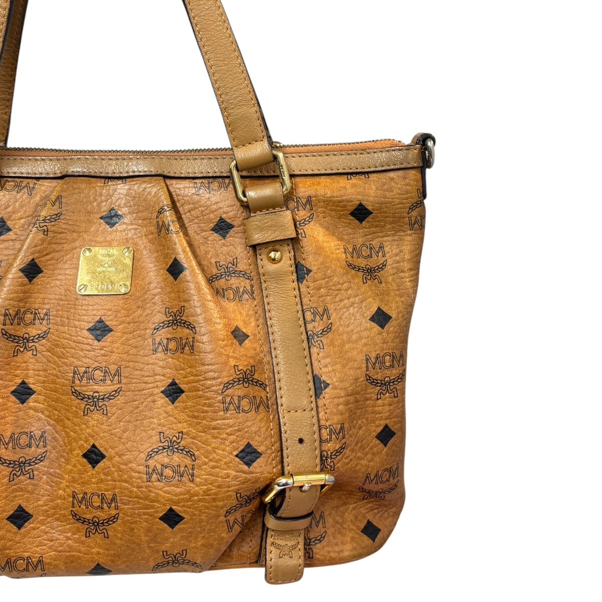 MCM 2 Way Bag 10071104 Brown