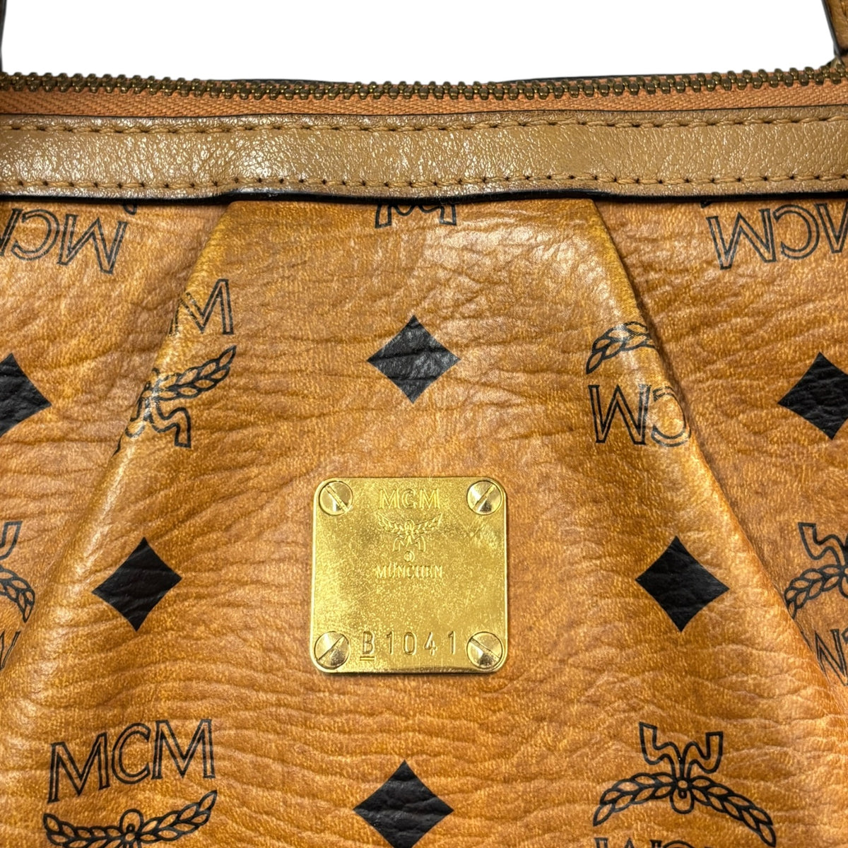 MCM 2 Way Bag 10071104 Brown