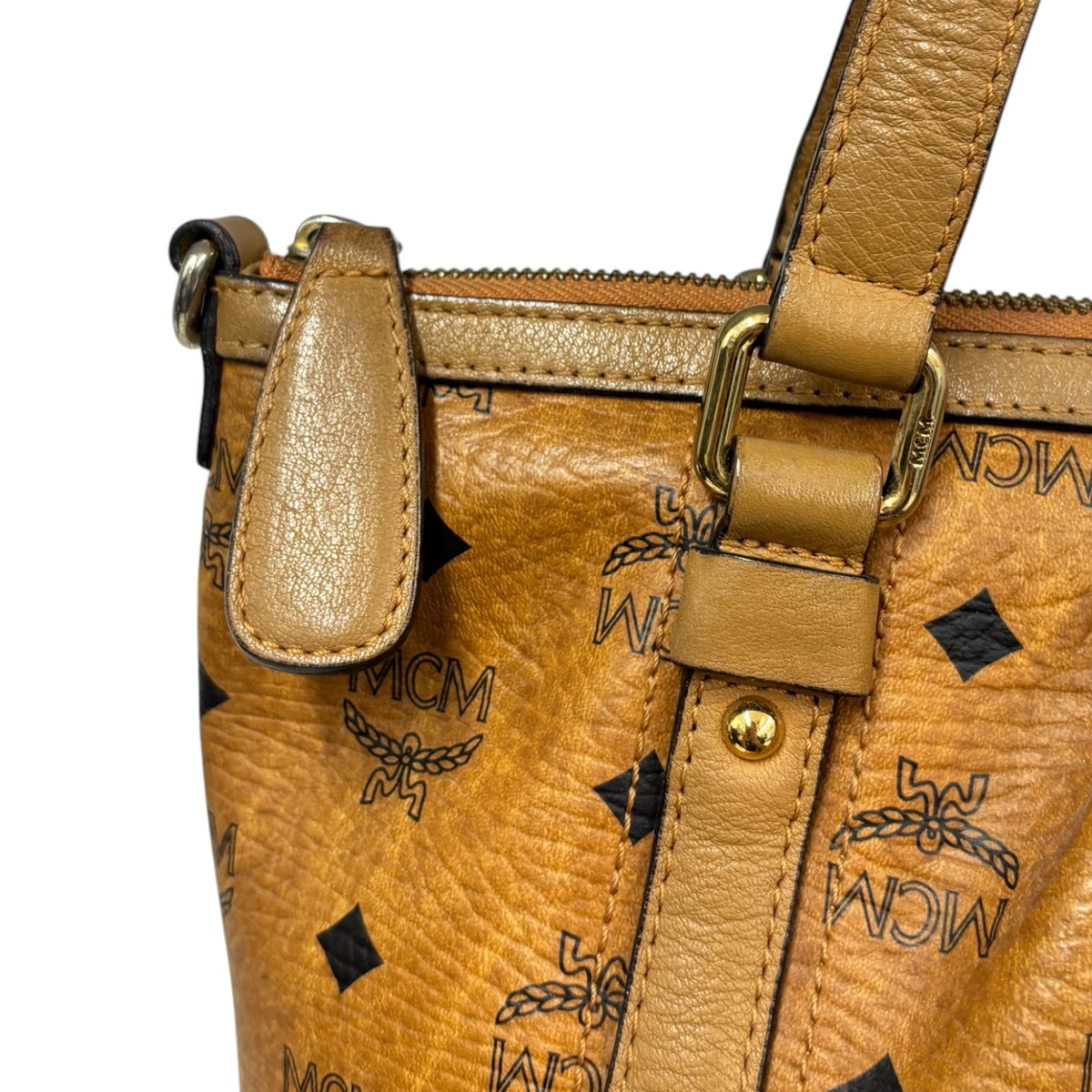 MCM 2 Way Bag 10071104 Brown