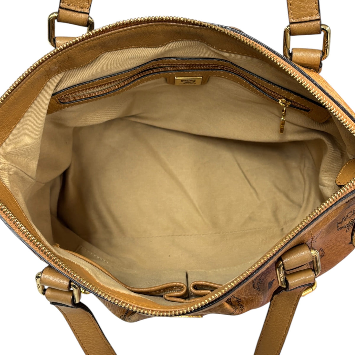 MCM 2 Way Bag 10071104 Brown