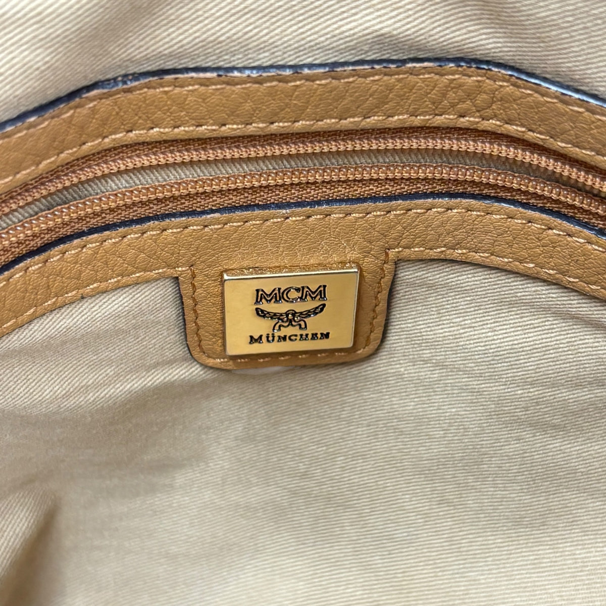 MCM 2 Way Bag 10071104 Brown
