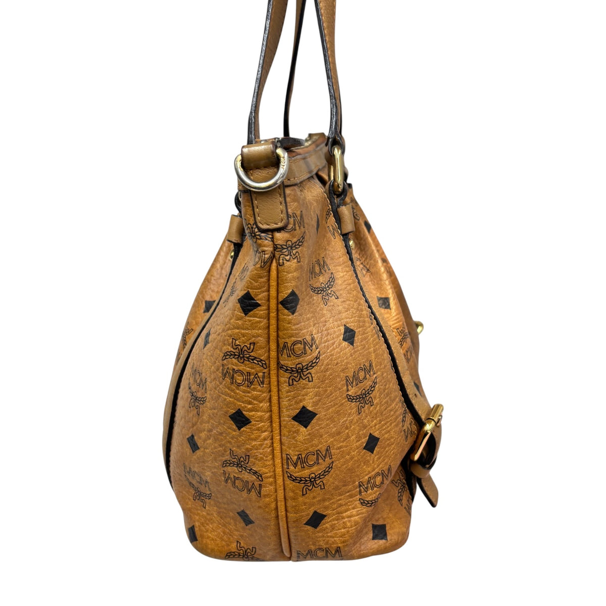 MCM 2 Way Bag 10071104 Brown