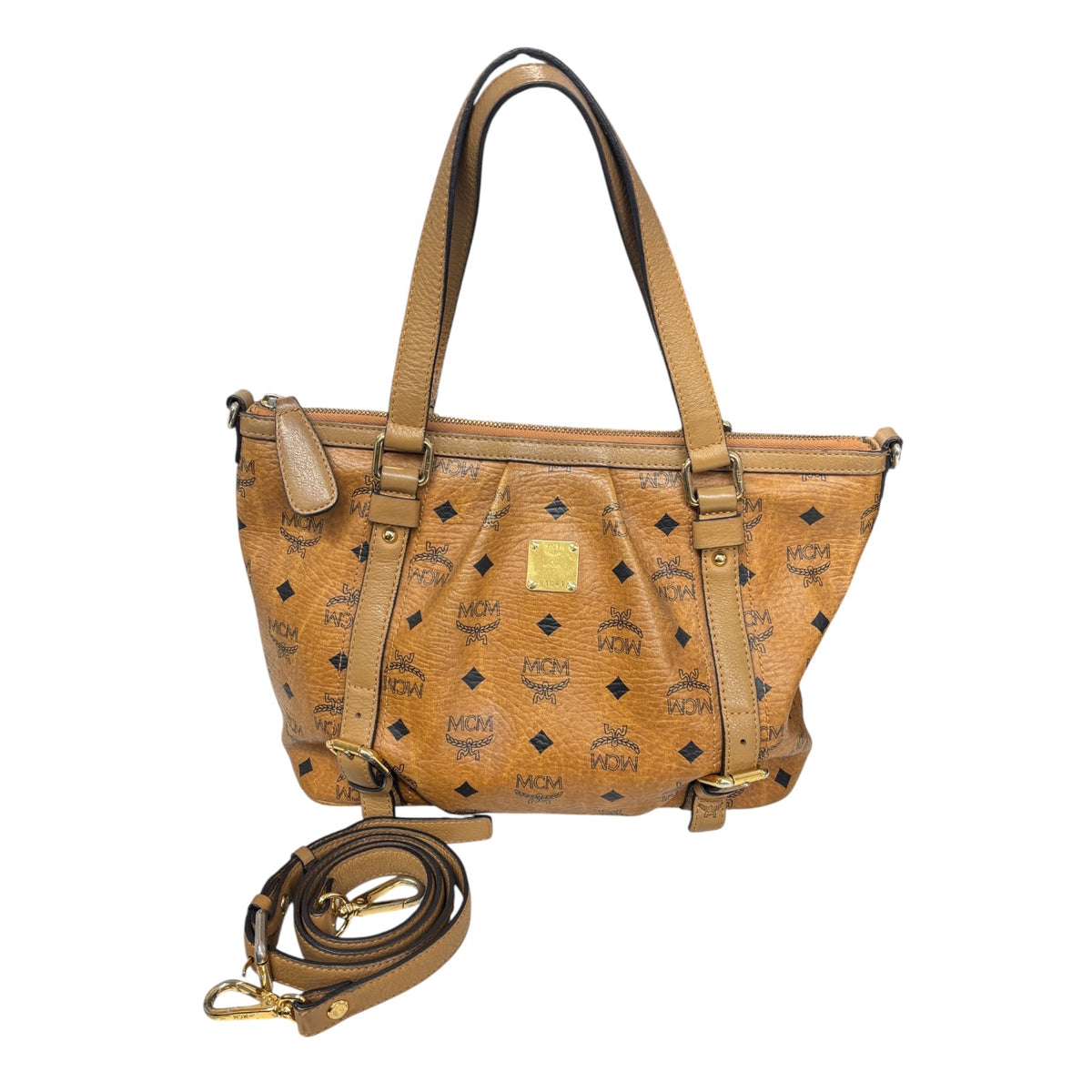 MCM 2 Way Bag 10071104 Brown