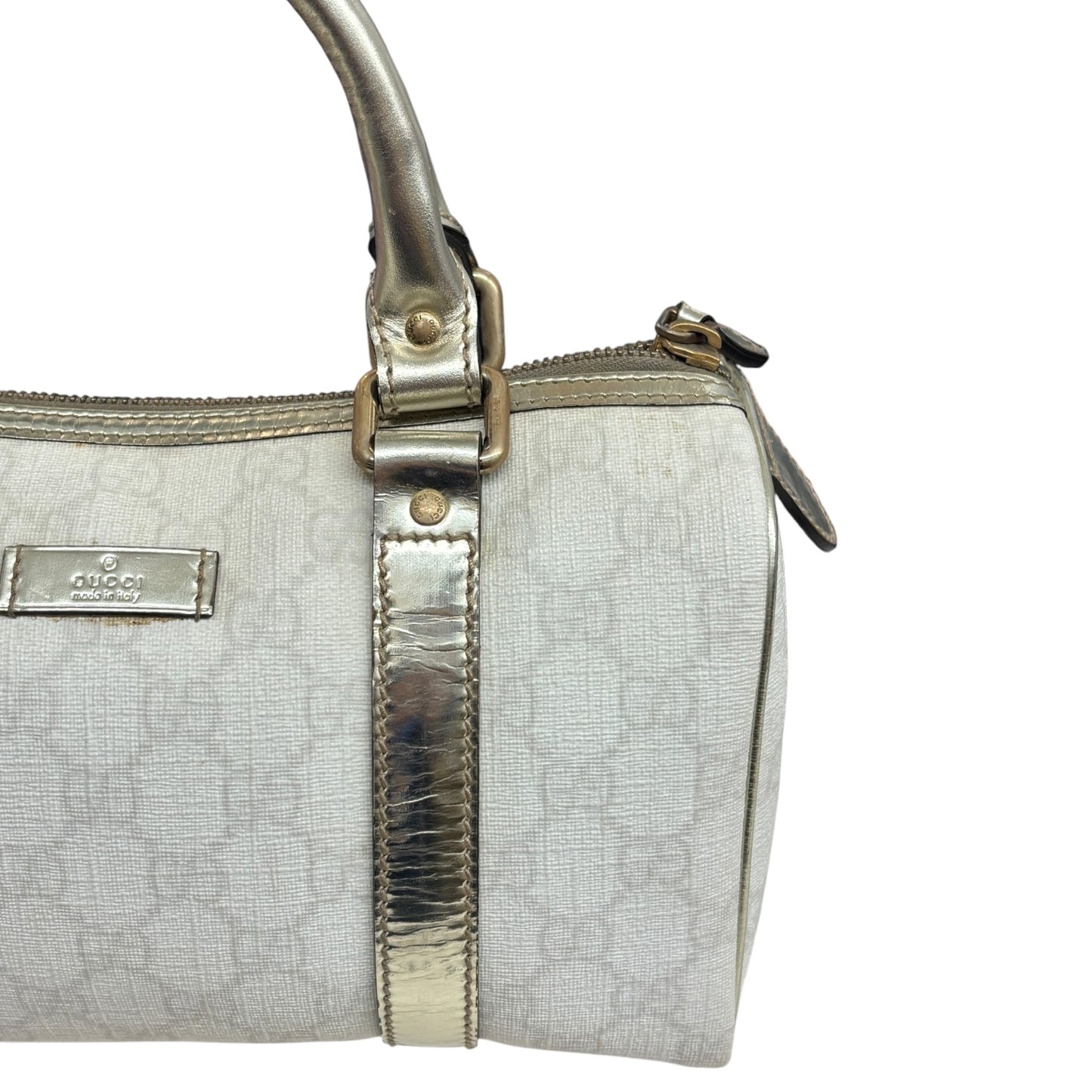 GUCCI Handbag 493492 193604 White