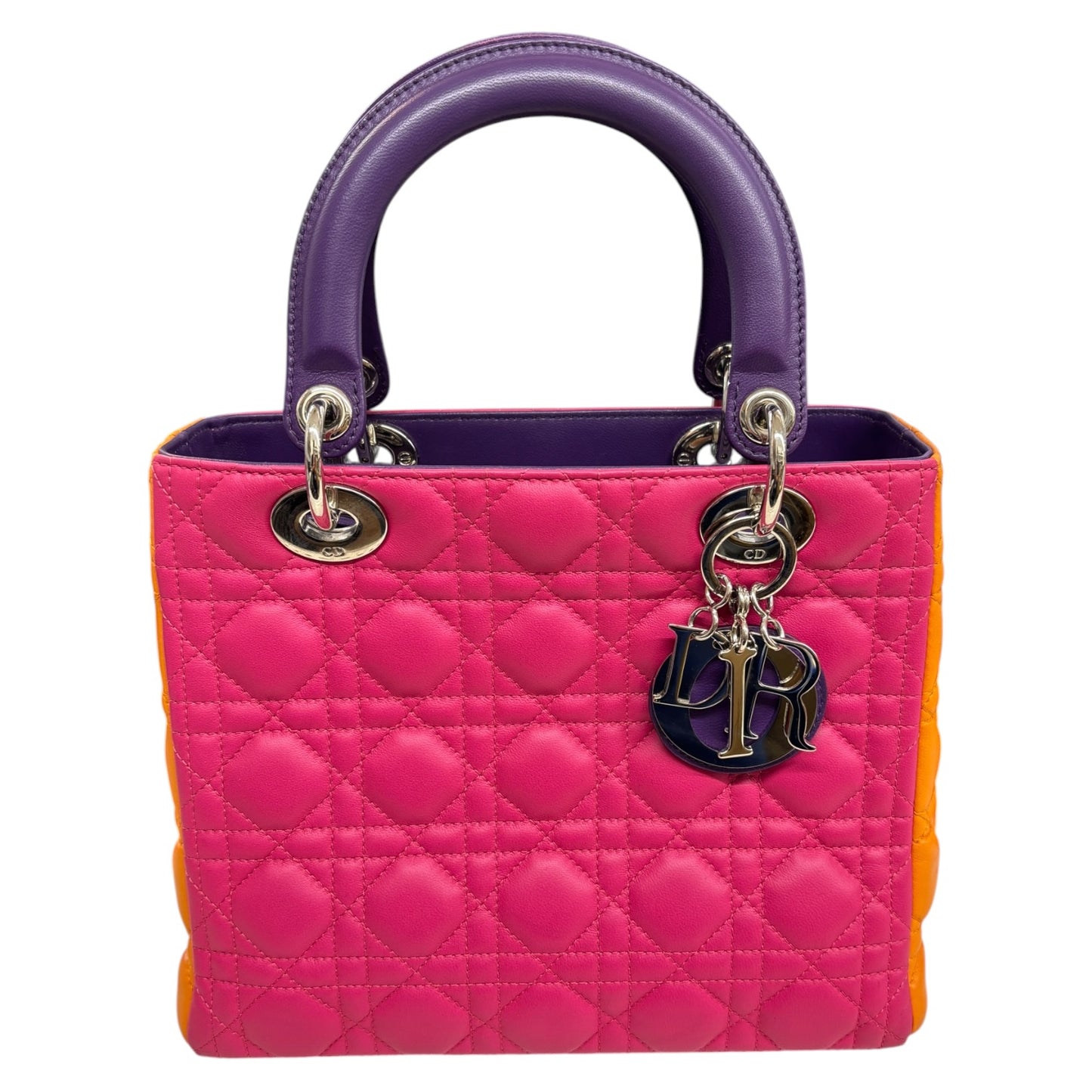 Chrisrian Dior 2 Way Bag Pink / Orange 11-MA-0151