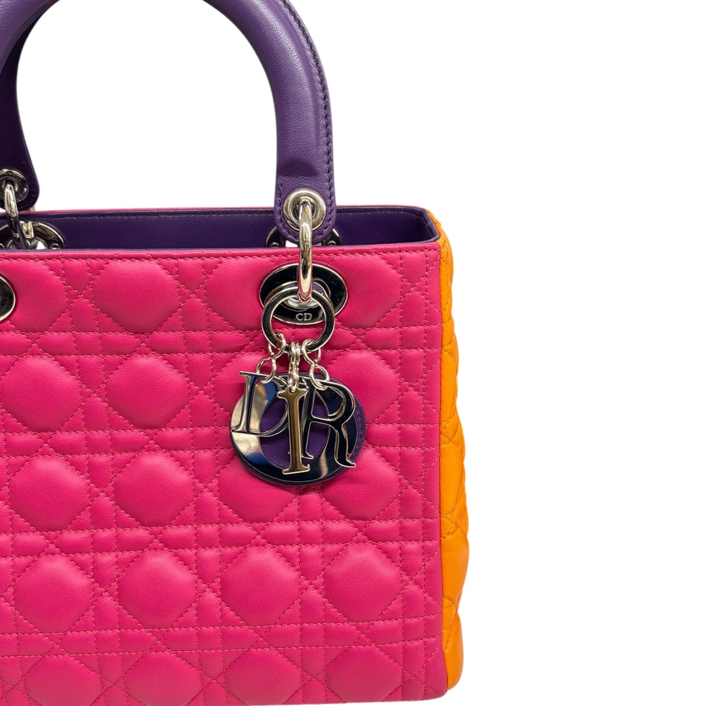 Chrisrian Dior 2 Way Bag Pink / Orange 11-MA-0151
