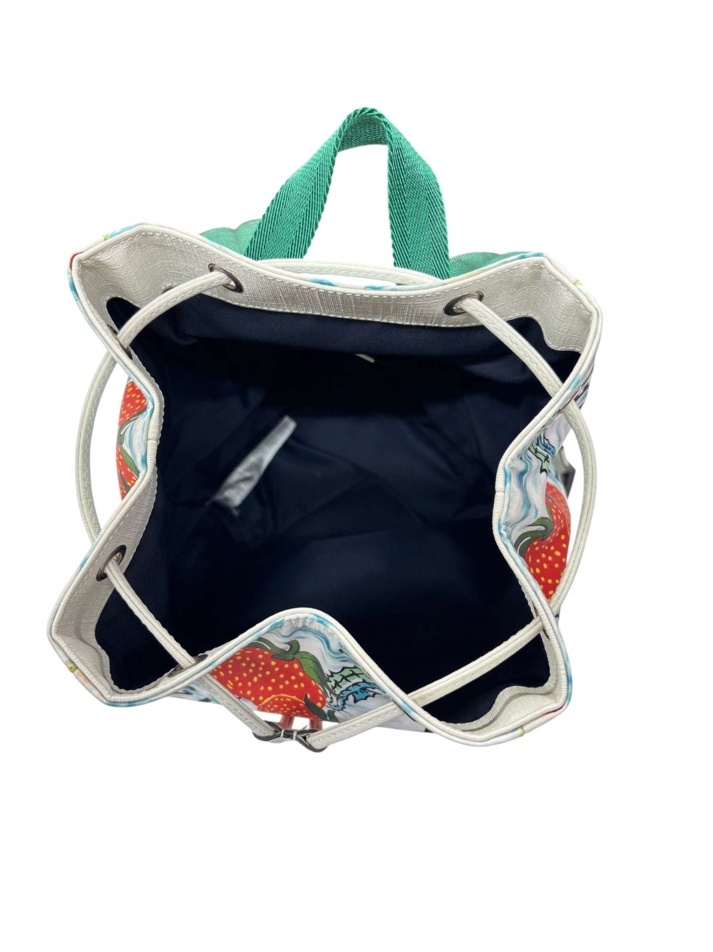 GUCCI Backpack 682242 White / Green