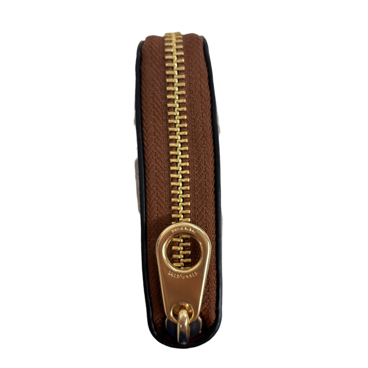 COACH Long Wallet CW947 Brown / Black