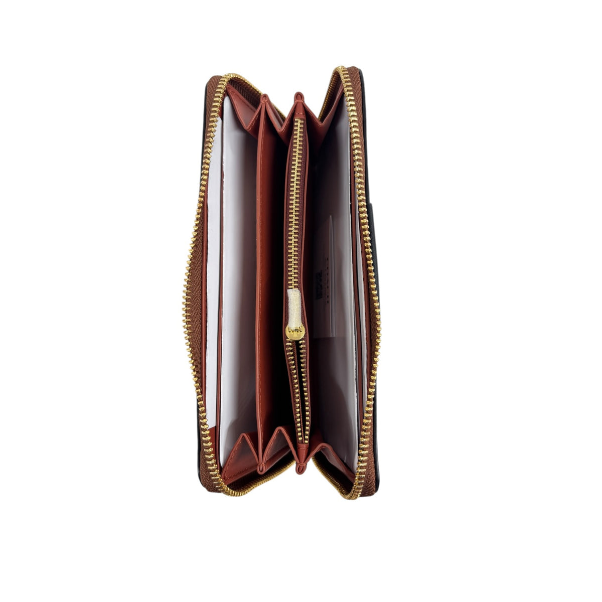 COACH Long Wallet CW947 Brown / Black
