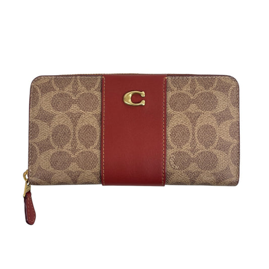 COACH Long Wallet CC490 Brown