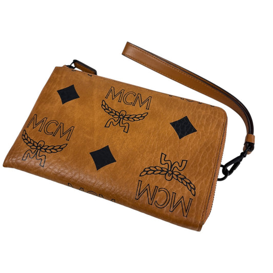 MCM Pouch MXZEATTO1C0001 Brown