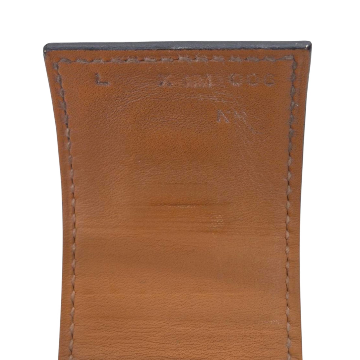 HERMES Bracelet Black/ Brown Collier de Chien