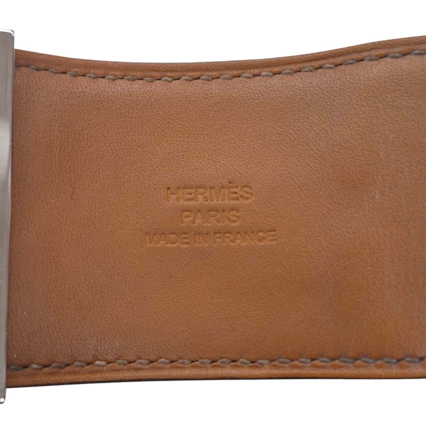 HERMES Bracelet Black/ Brown Collier de Chien