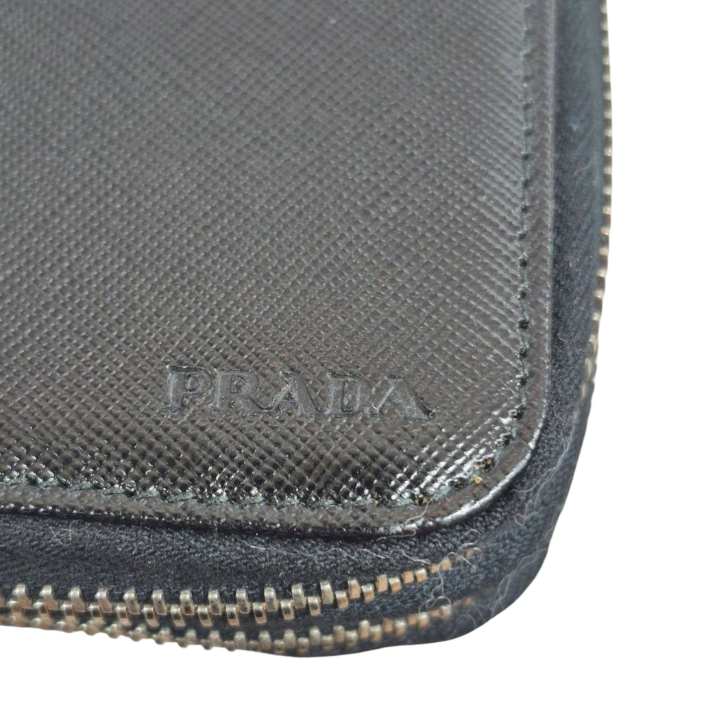 PRADA Long Wallet 2M1303 Black 164