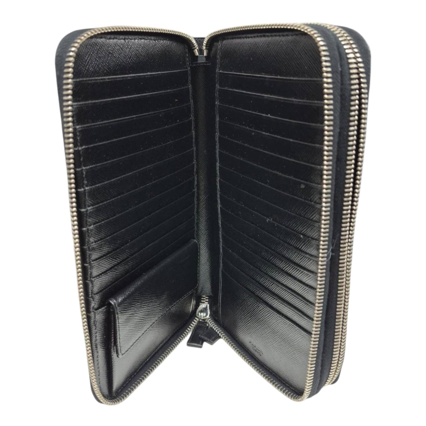 PRADA Long Wallet 2M1303 Black 164