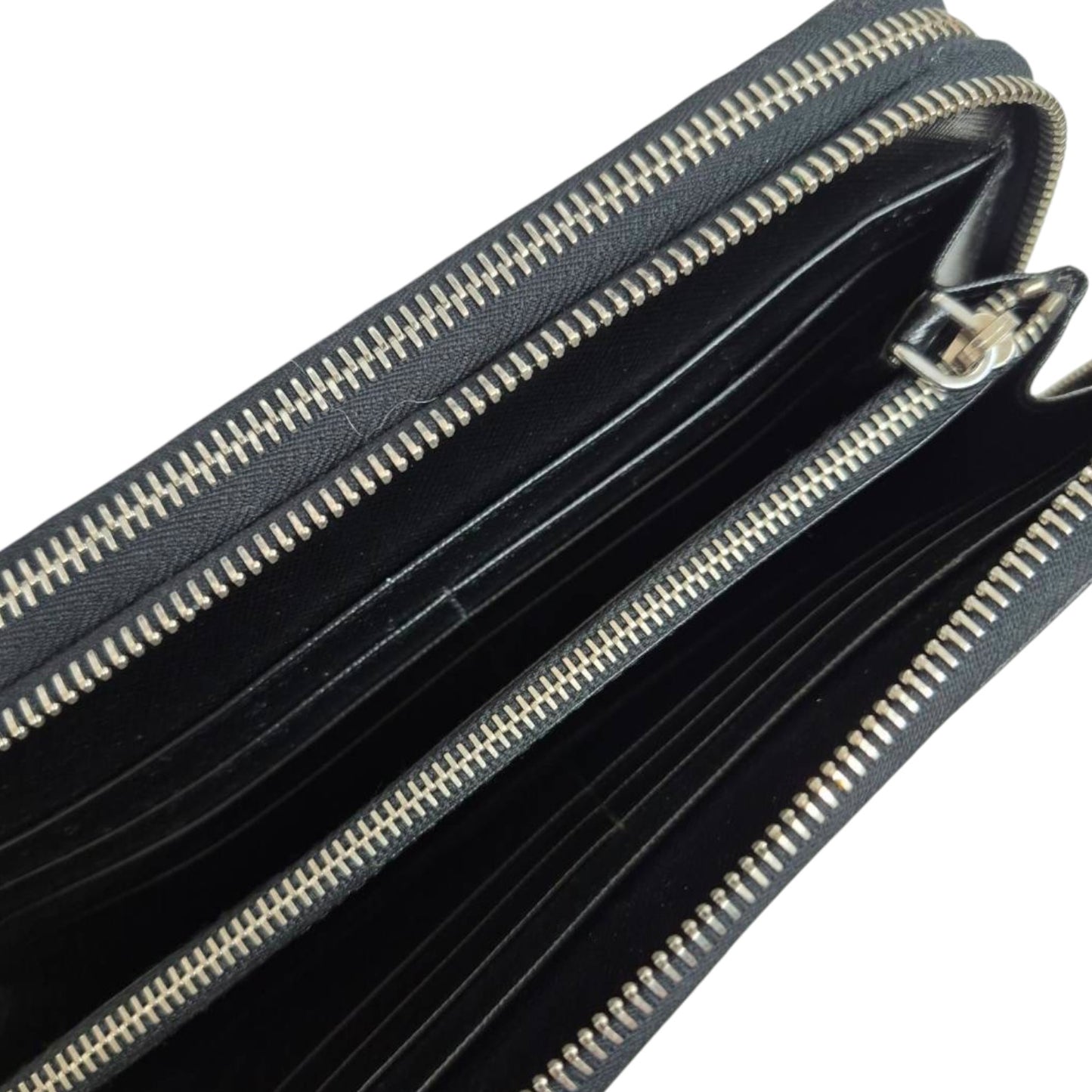PRADA Long Wallet 2M1303 Black 164