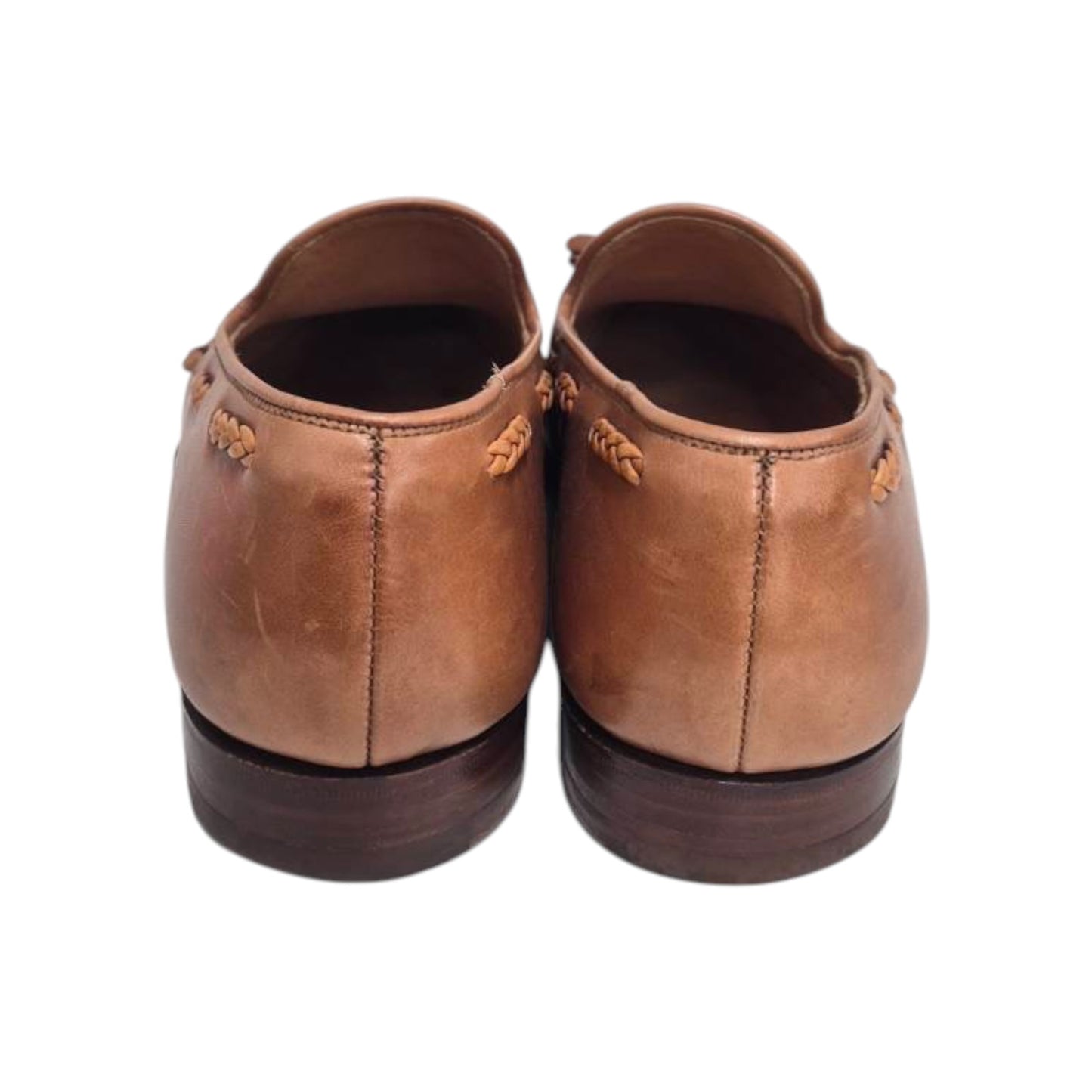 Crockett & Jones Tassel Shoes 7US Mens Brown 5645