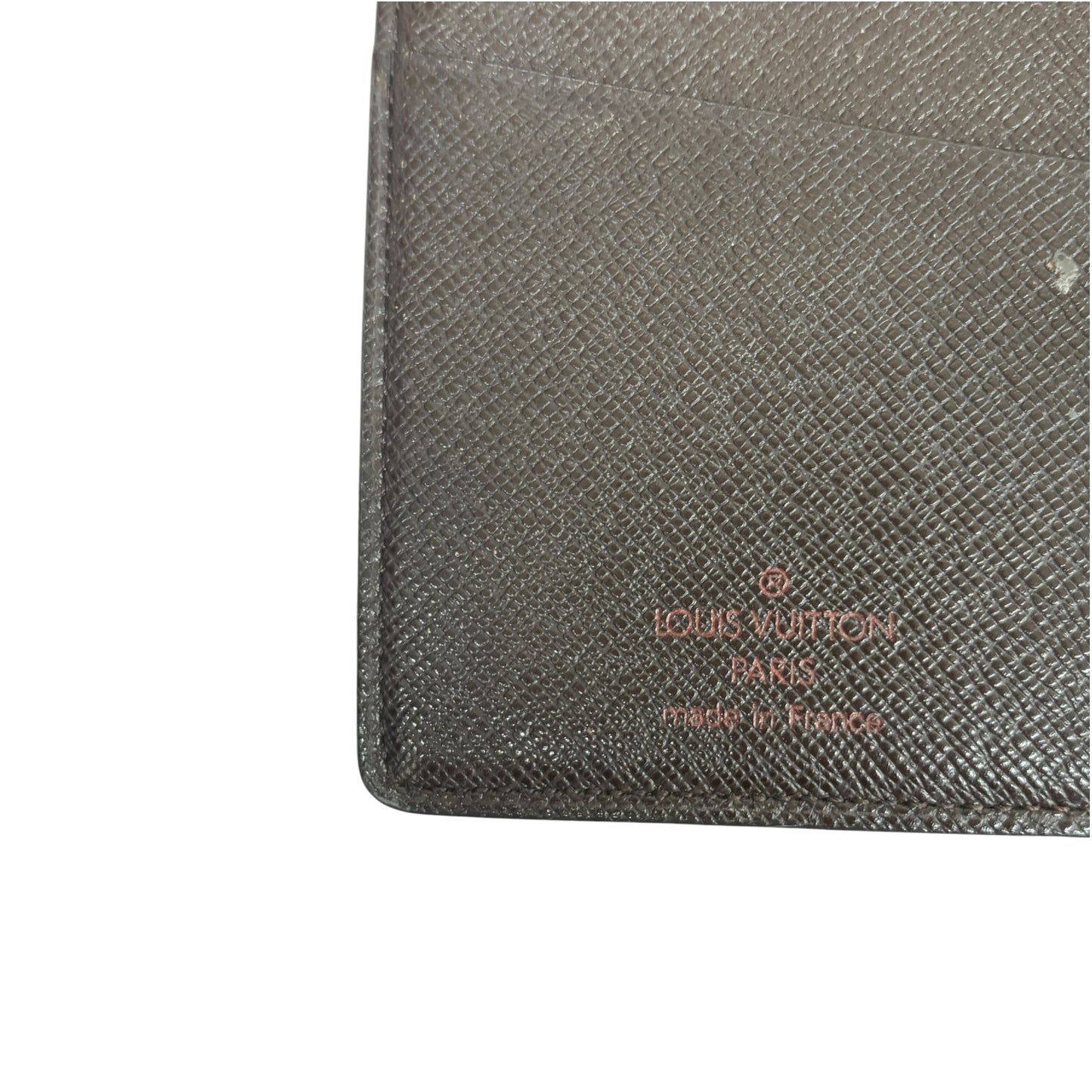 LOUIS VUITTON Long Wallet Monogram N61823 Brown Damage