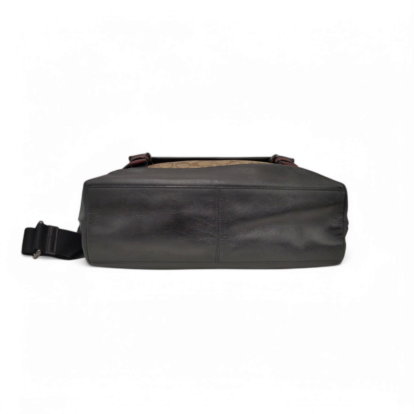 COACH Business Bag F79904 Black/Red Rank B