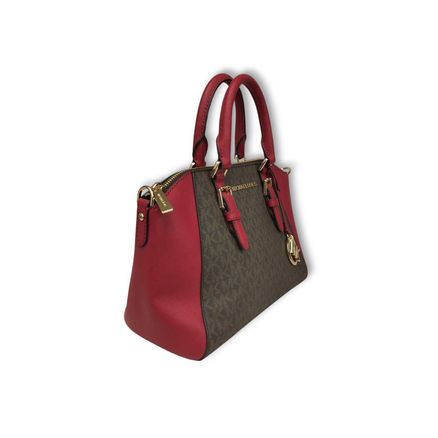 MICHAEL KORS 2WAY BAG 35H8GV6M8B Brown And Red Rank B