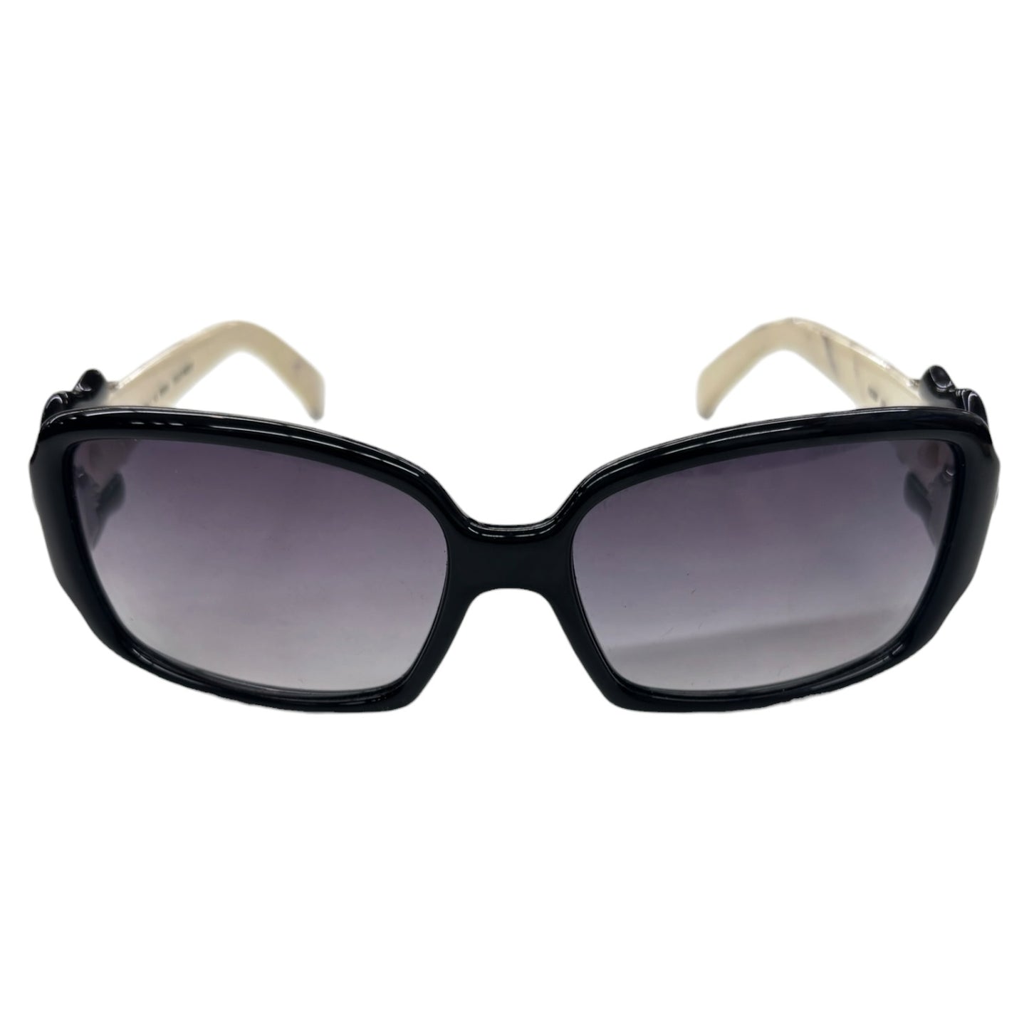 FENDI Sunglasses FS383 Black/White Stain