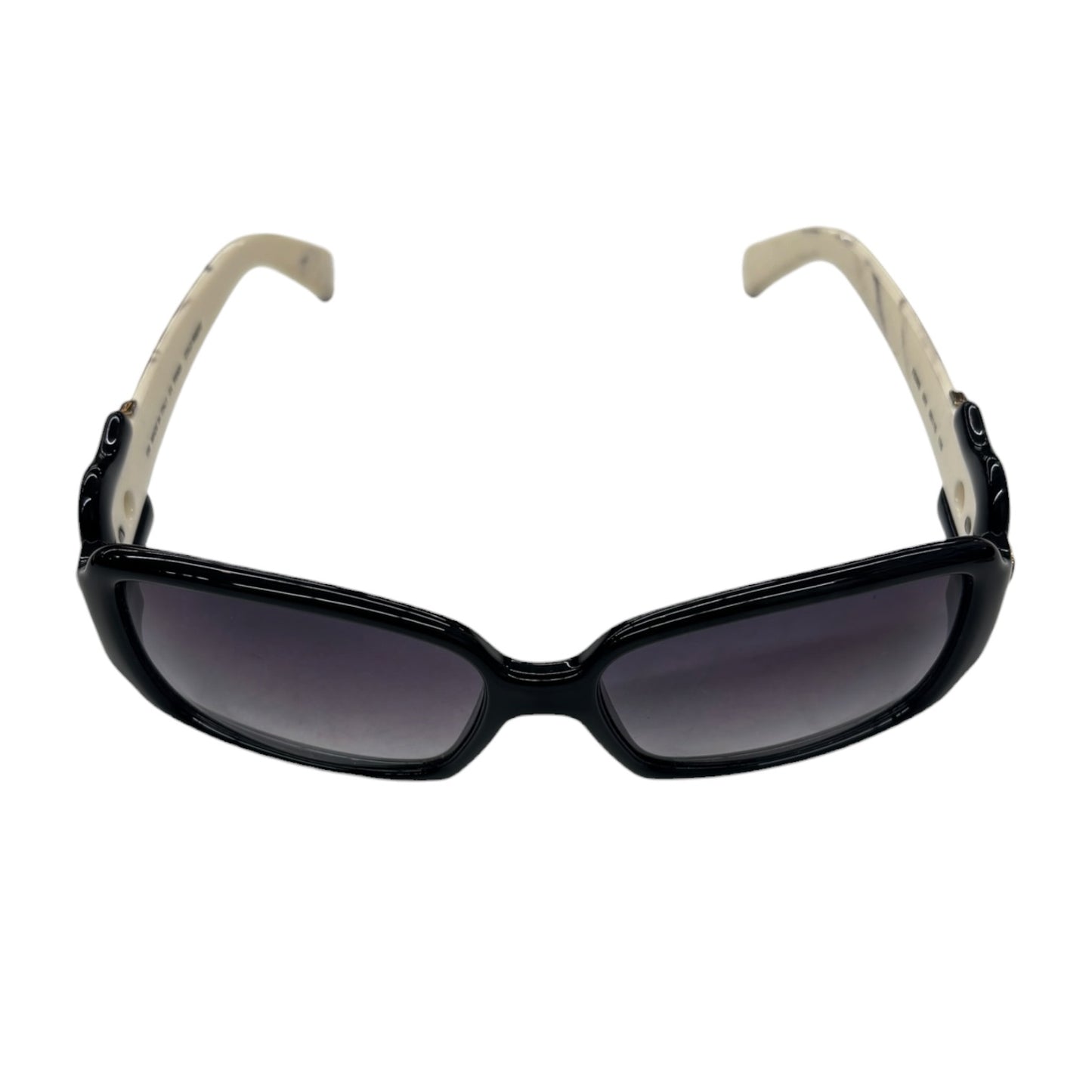 FENDI Sunglasses FS383 Black/White Stain