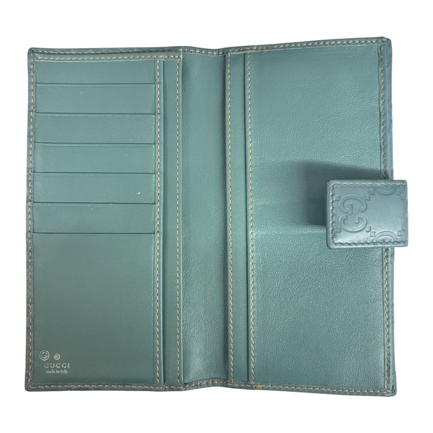 GUCCI Wallet 143389 Blue