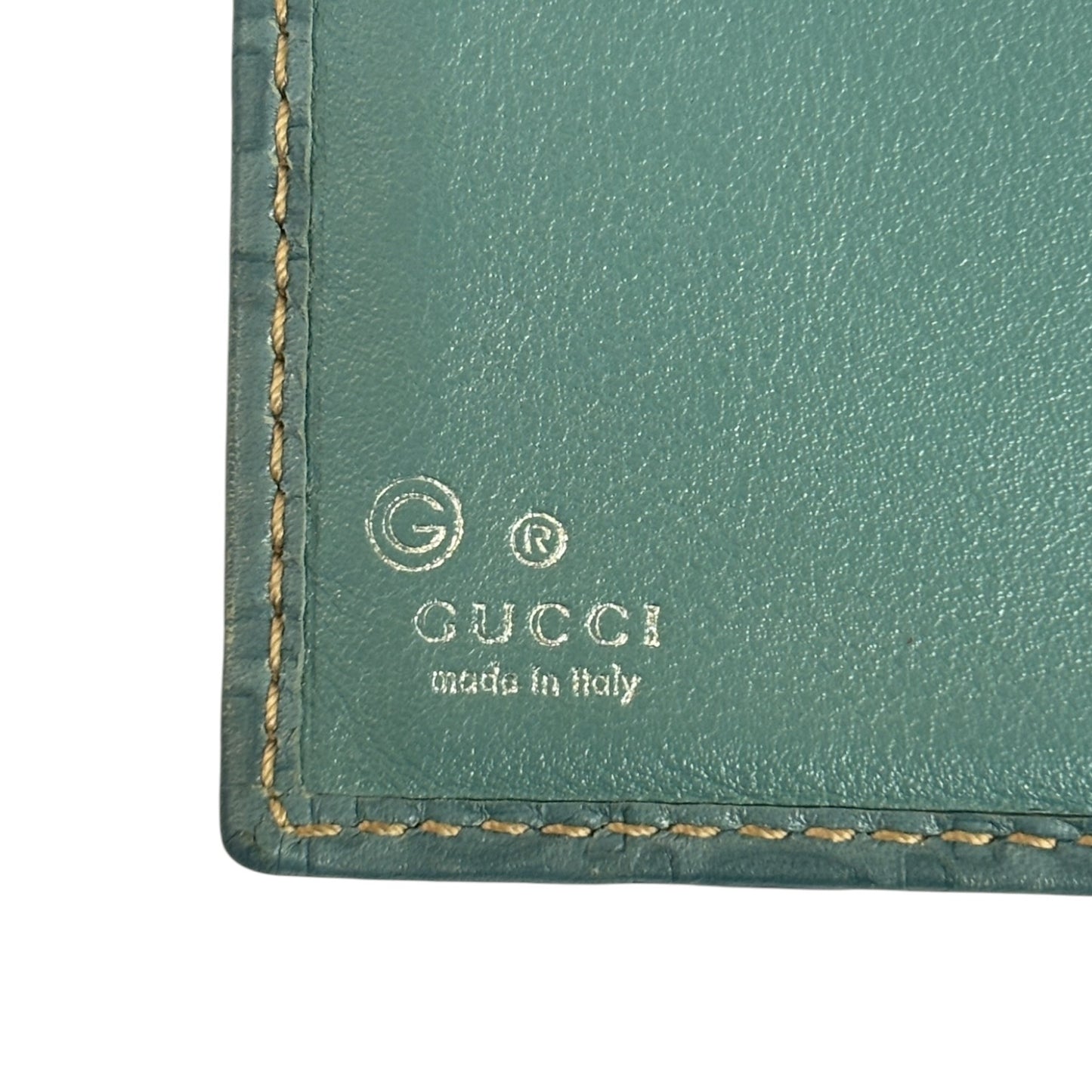 GUCCI Wallet 143389 Blue