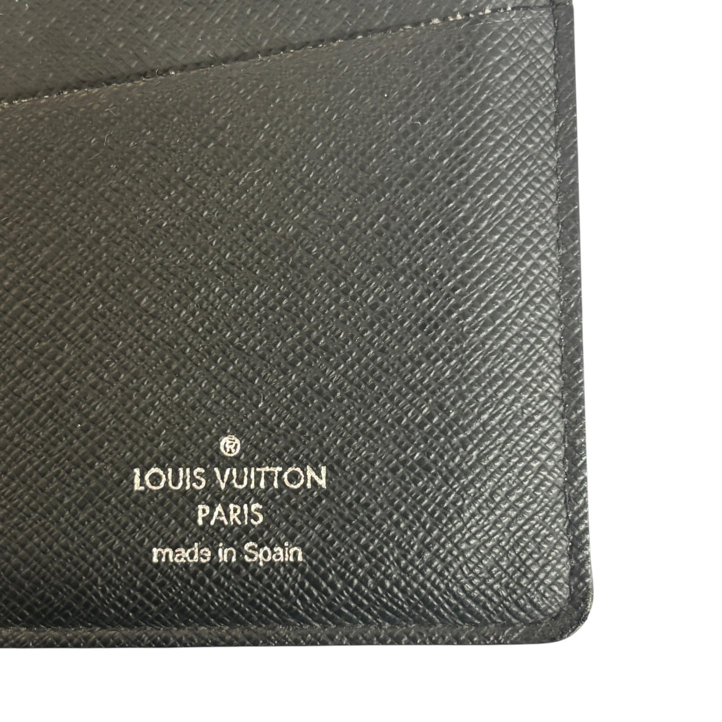 LOUIS VUITTON Wallet Damier N626665 Black