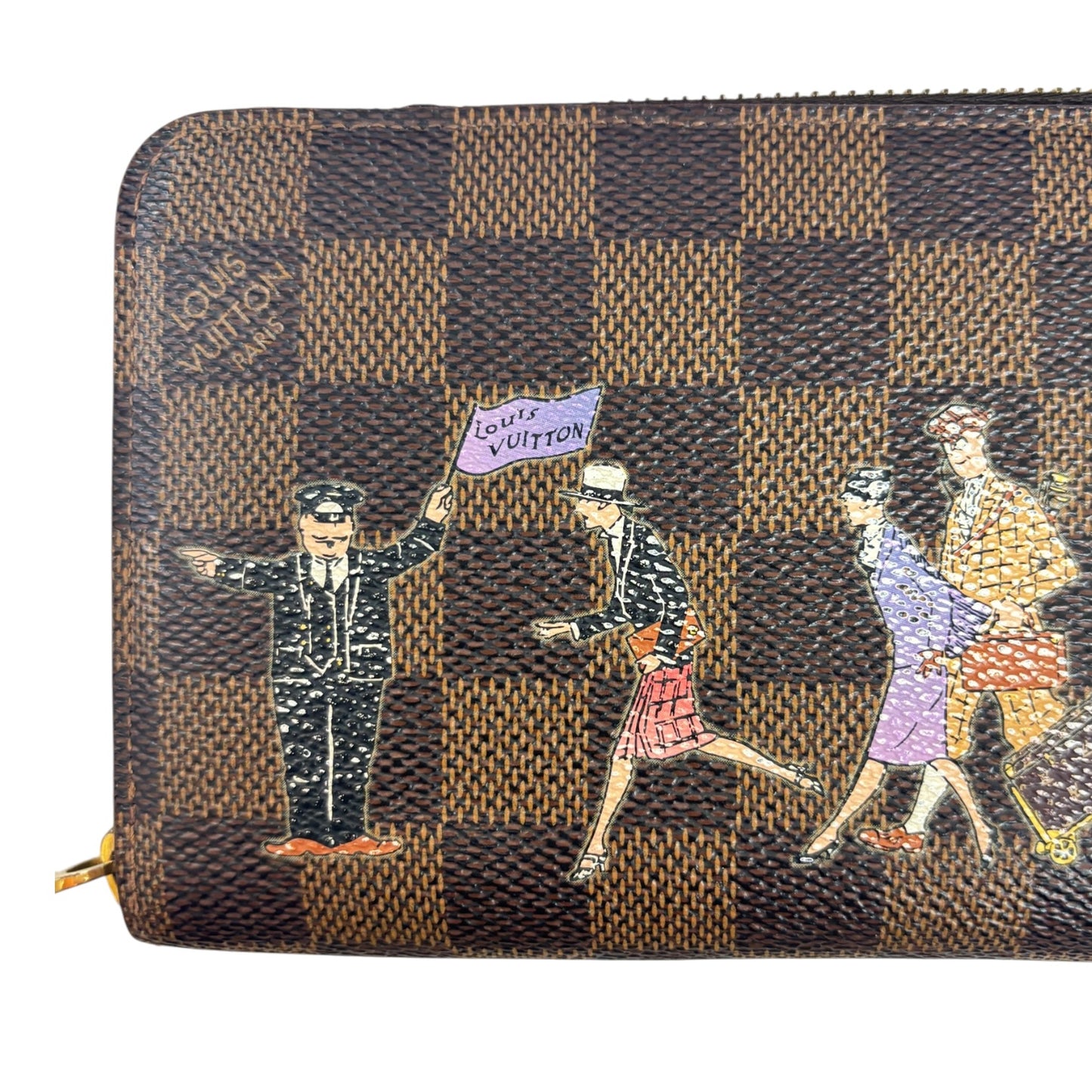 LOUIS VUITTON Long Wallet N63004 CA318 Brown