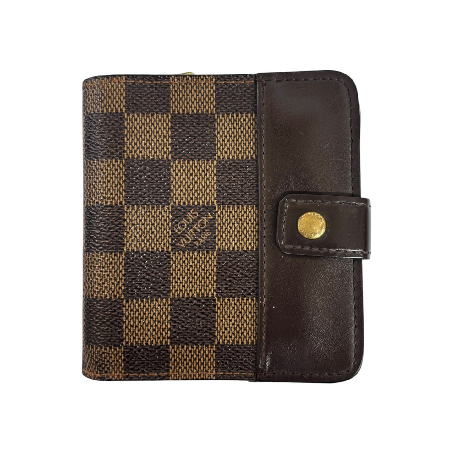LOUIS VUITTON Two-fold Wallet N61668 Brown