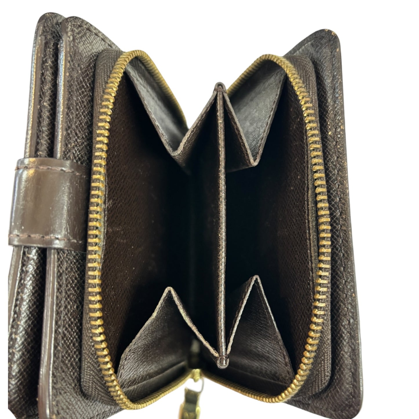 LOUIS VUITTON Two-fold Wallet N61668 Brown