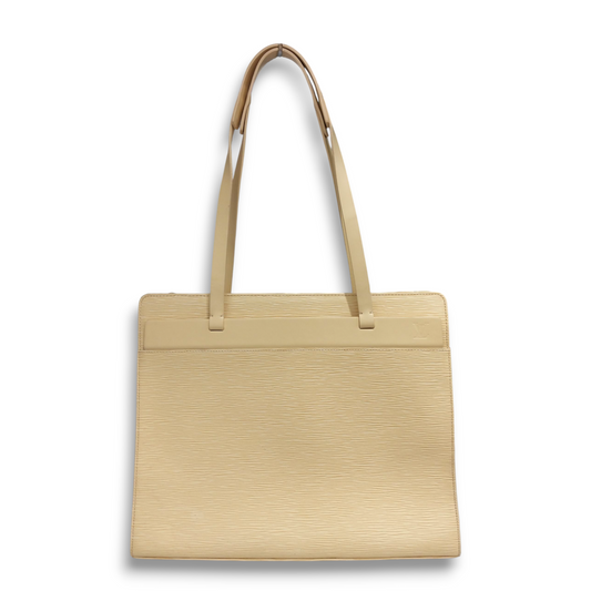 Louis Vuitton Shoulder Bag Epi Yellow M5249A CA0041 *Stain* Rank B