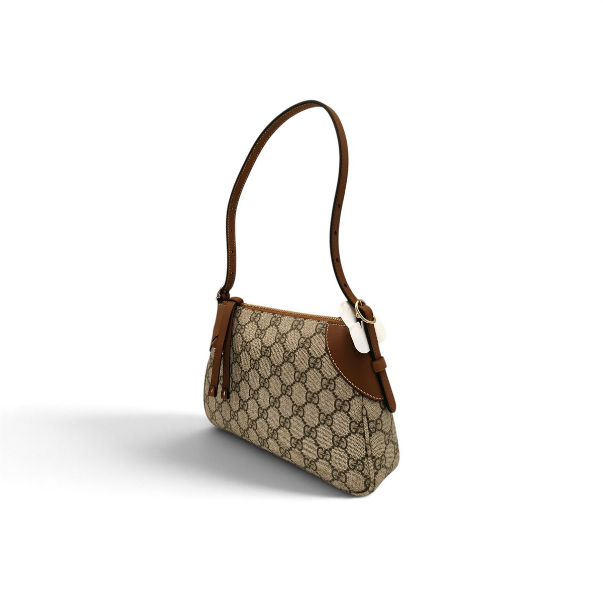 GUCCI 2WAY Bag 815218 Brown 498879 GG Emblem Small