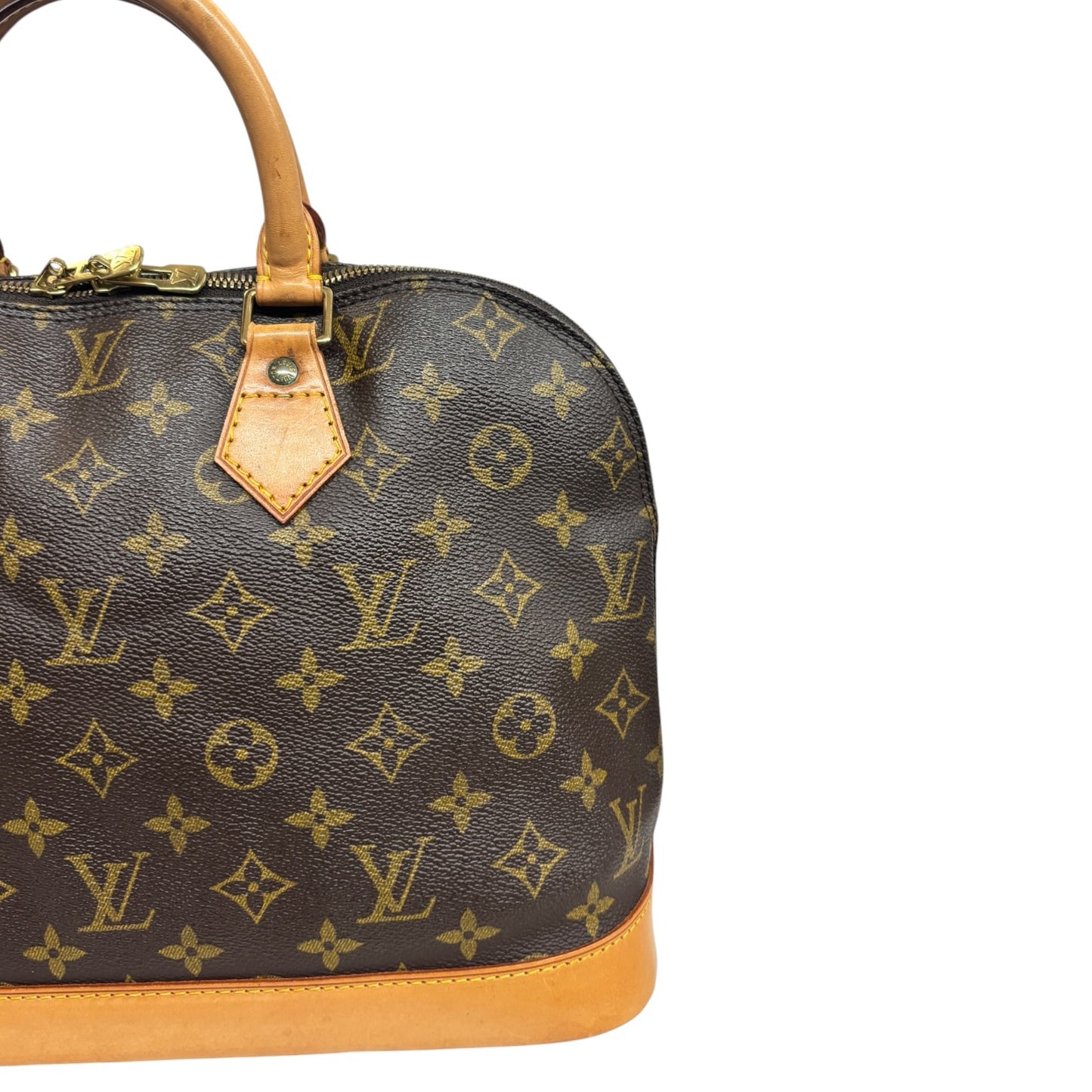 LOUIS VUITTON Hand Bag Monogram M51130 Brown