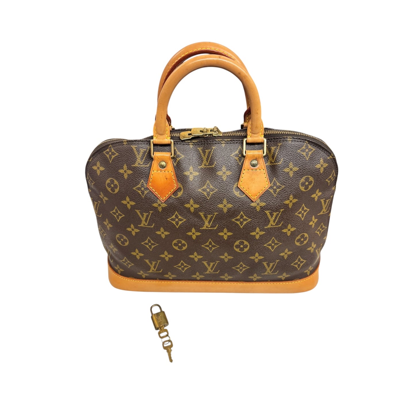 LOUIS VUITTON Hand Bag Monogram M51130 Brown