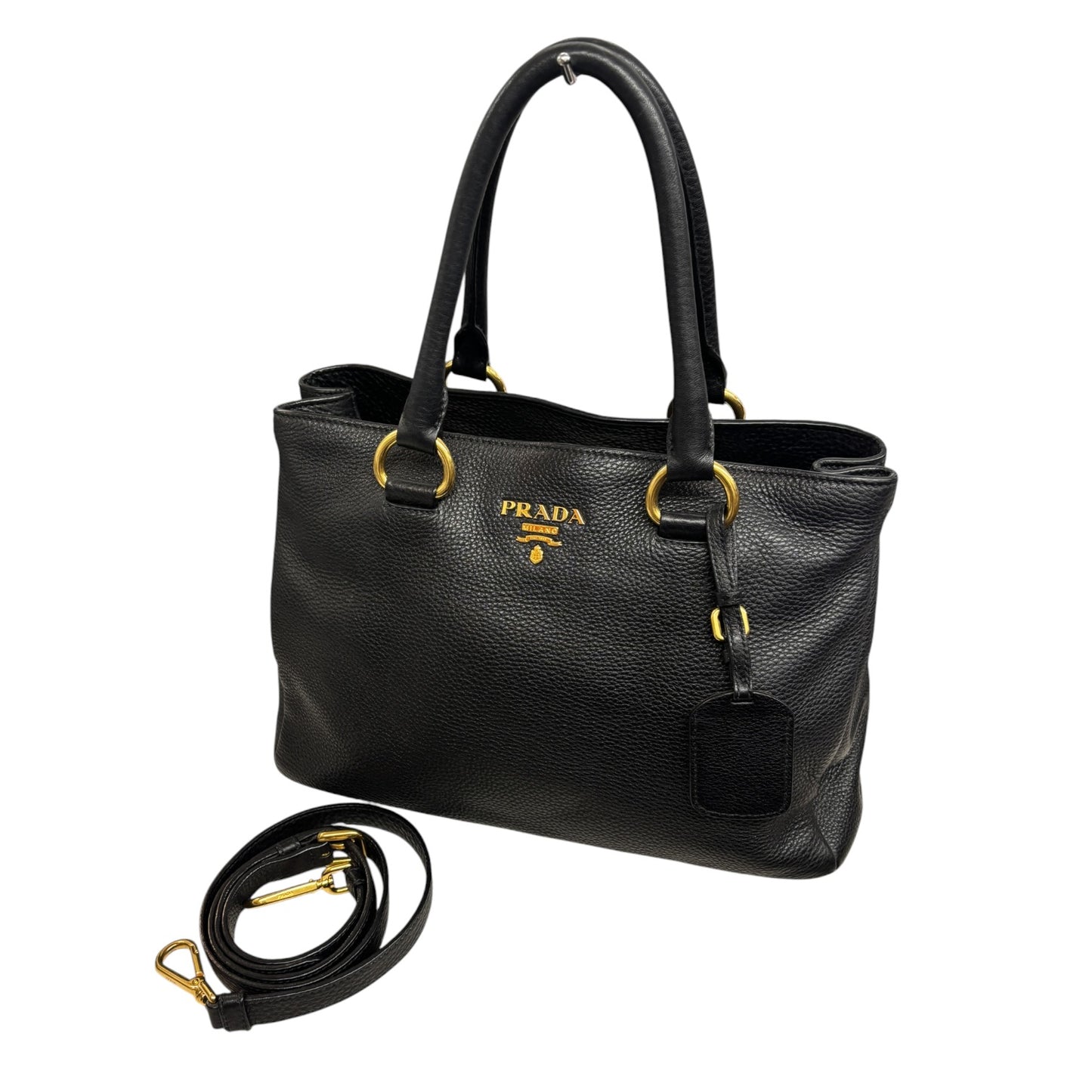 PRADA 2Way Bag NB2878 Black