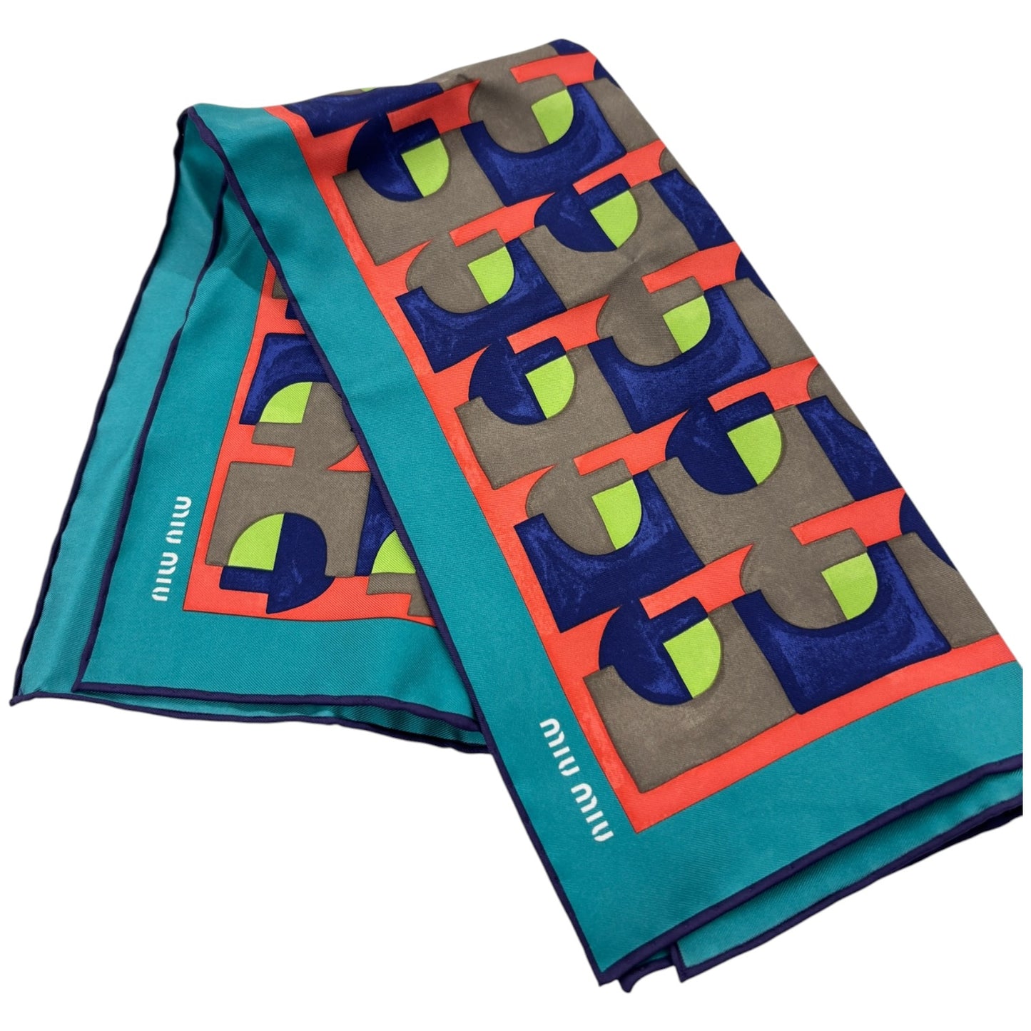 MIU MIU Scarf NFC Multi Color