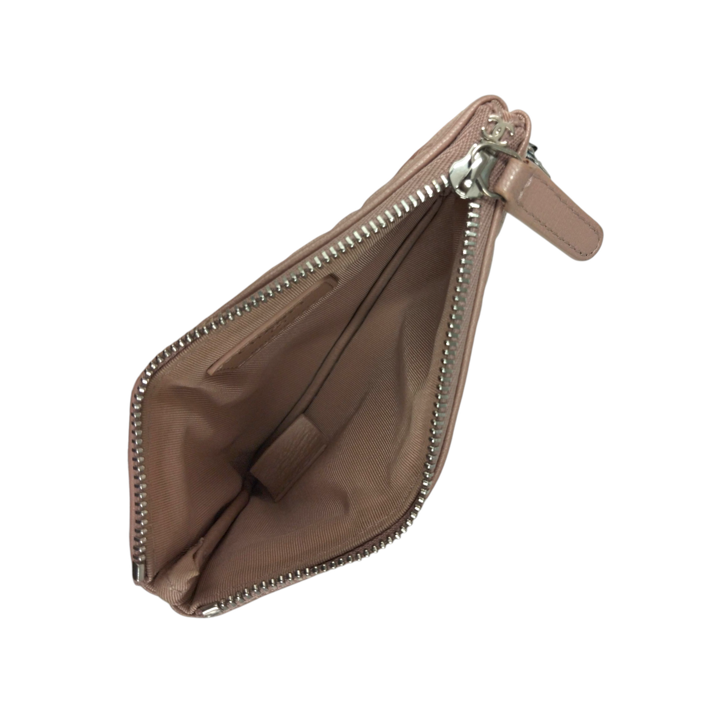 CHANEL Wallet Cameria Pink Inside Stain 28546148 *No Card Rank(B)