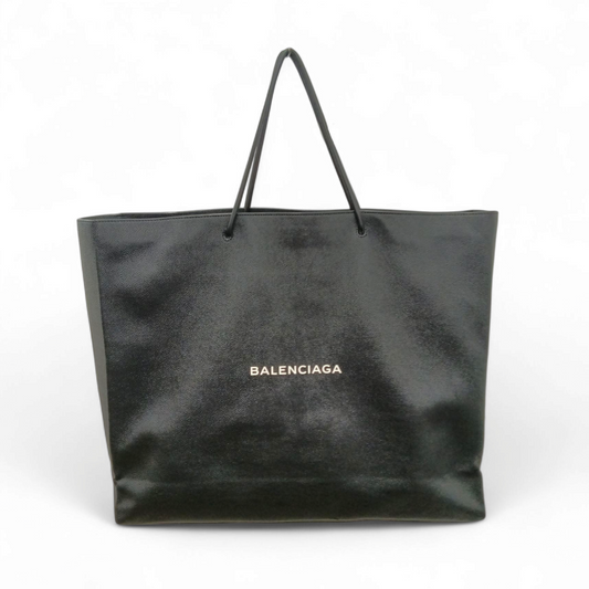 BALENCIAGA Tote Bag 482543 1060 Black Rank B