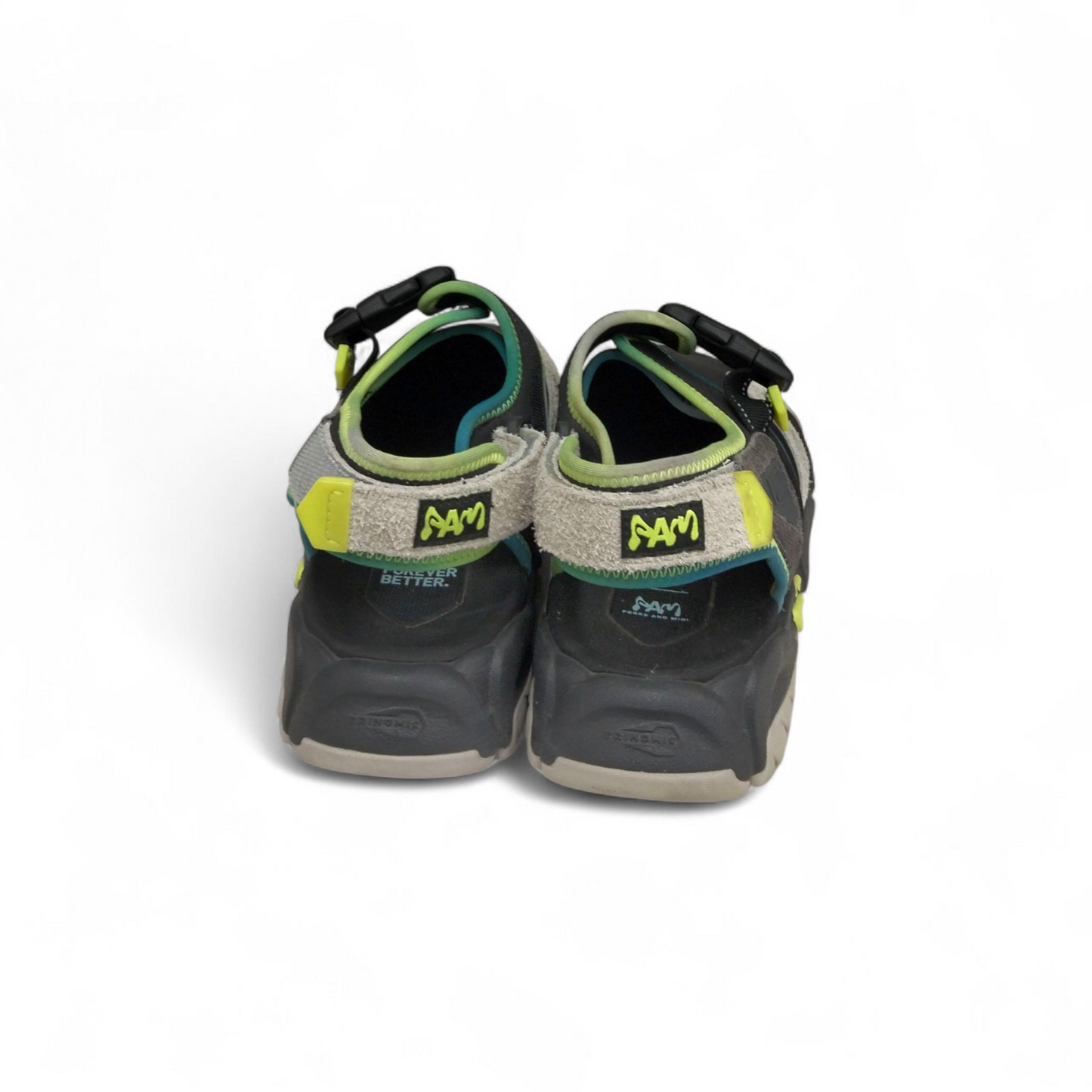 PUMA Sandal 43 Mens Black And Green 390451-0 Rank (B)